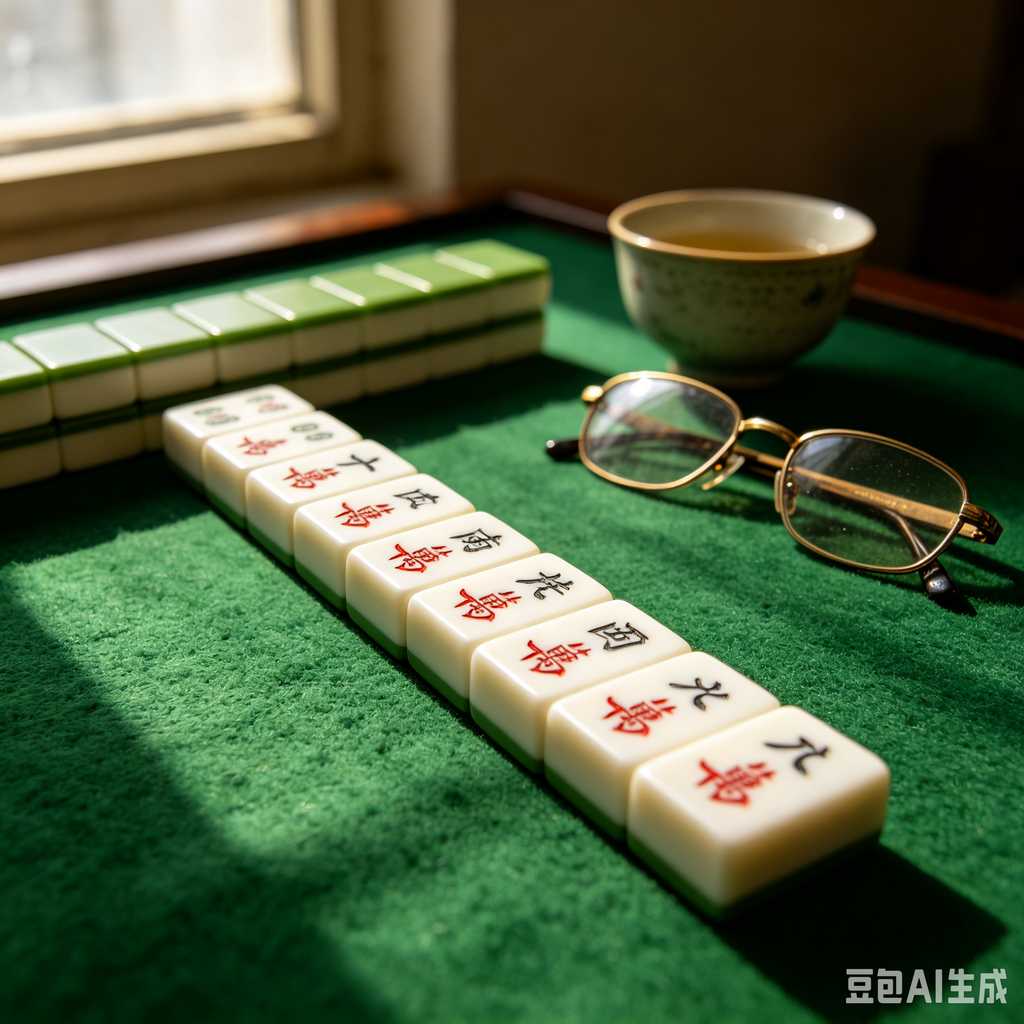 traditional chinese board game mahjong